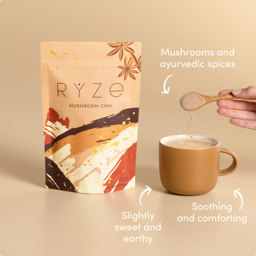 RYZE Mushroom Chai Starter Bag - TYF0