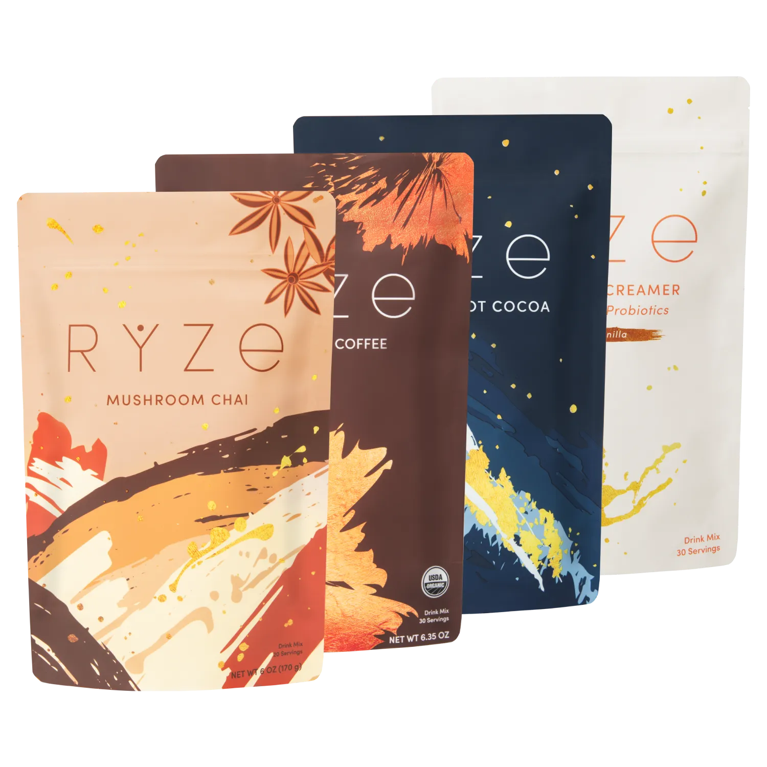 Ultimate Elevate + Unwind Bundle: Chai + Coffee + Cocoa - PKDE