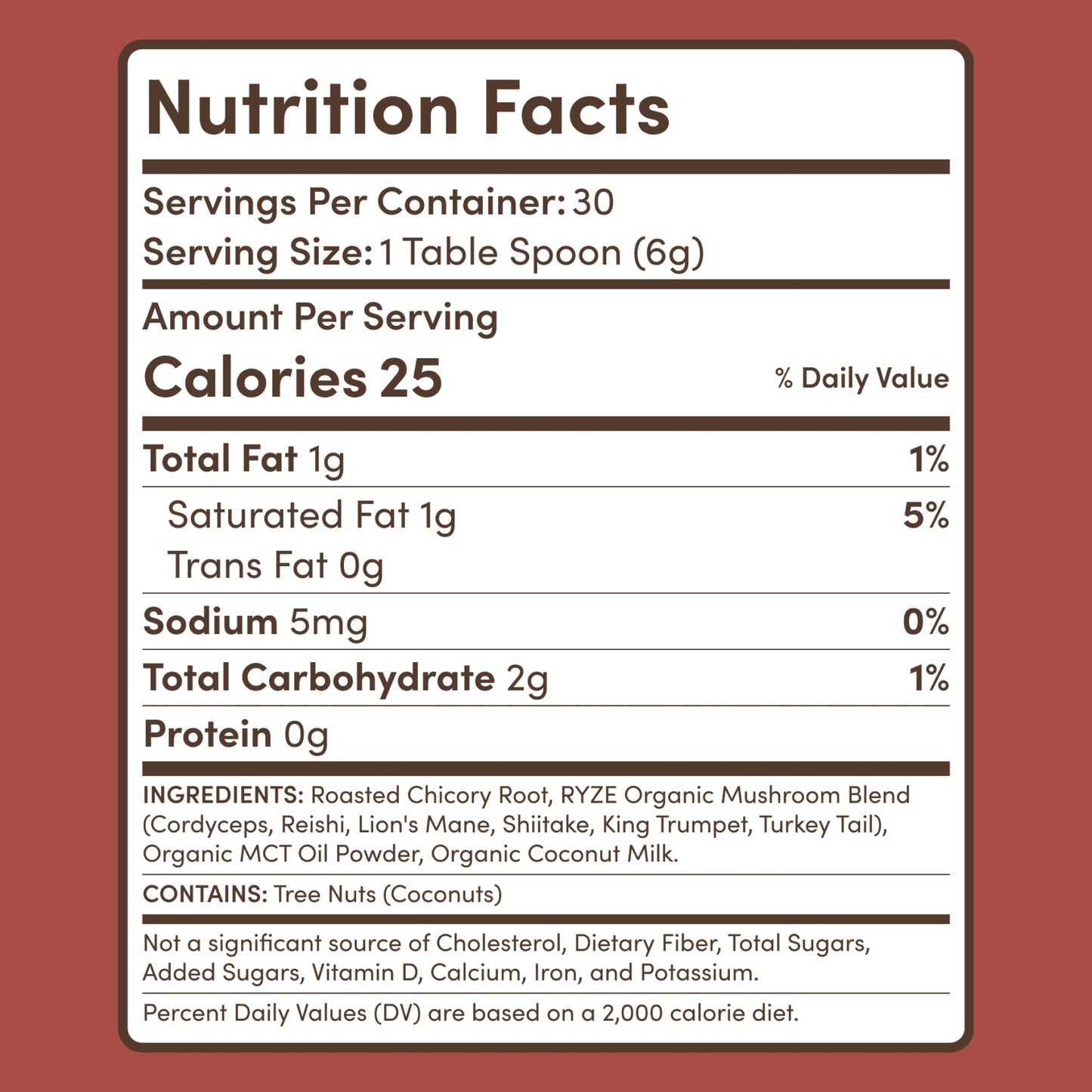 Mushroom Chicory (30 Servings) - 5YMZ