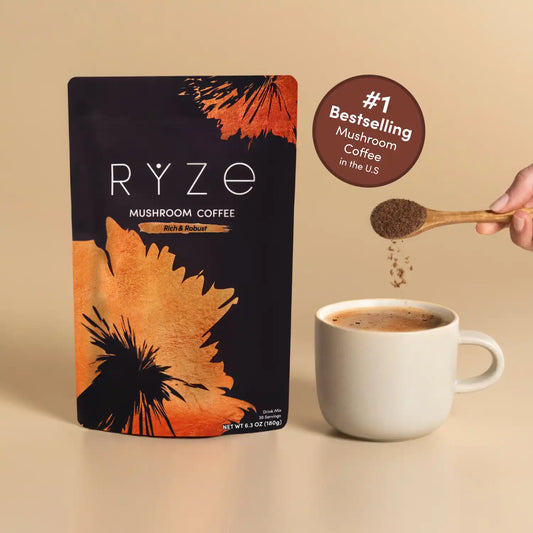 Mushroom Coffee Dark Roast (30 Servings) - 5WRH