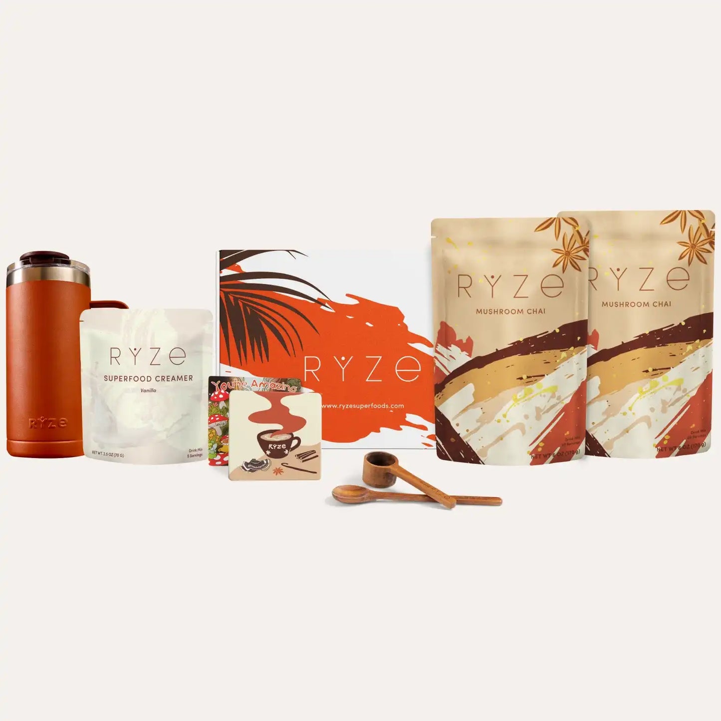 Mushroom Chai Starter Kit (40 Servings) - ERL3