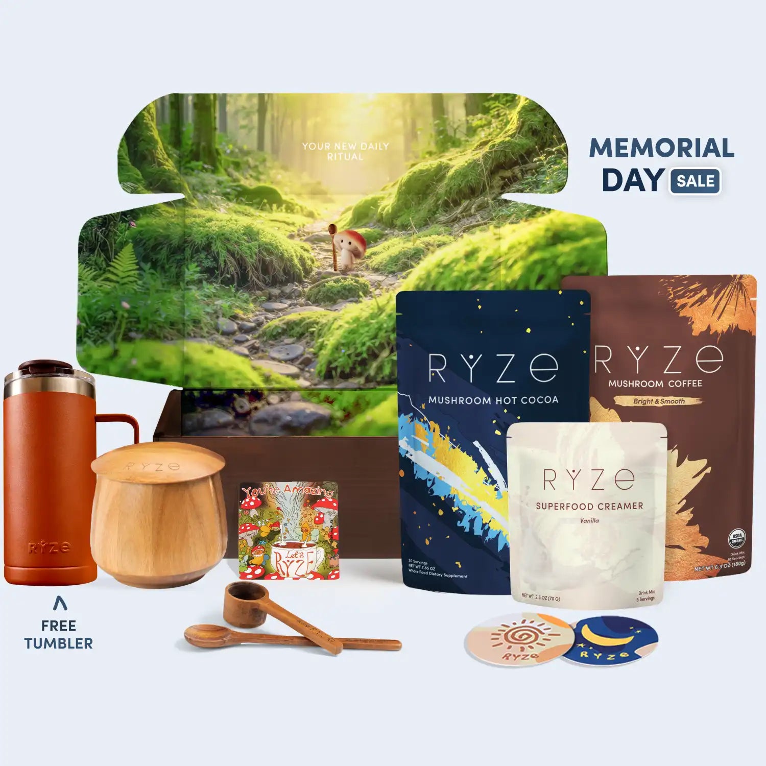 RYZE Ritual Set (Cocoa + Coffee) - BQ84
