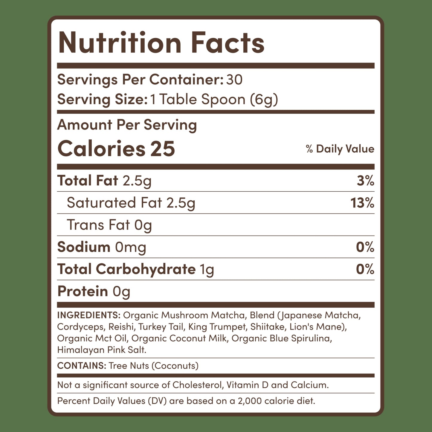 Mushroom Matcha (1 Pack - 30 Servings) - AGJO