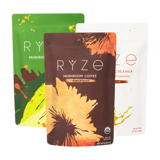 RYZE Ritual Set (Matcha + Coffee + Creamer) - 12O1