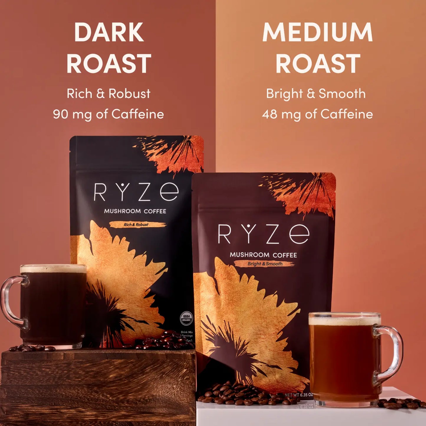 RYZE Ritual Set Dark Roast (90 Day Plan) - IZ7X