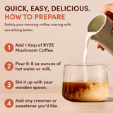 Mushroom Coffee Starter Kit 60 Servings - 4NV0
