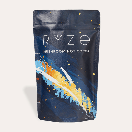 RYZE Hot Cocoa - with 6 Sleep Superfoods to Help Fall Asleep and Stay Asleep - X9WB